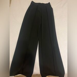 H&M Black Wide Leg Women's Trousers